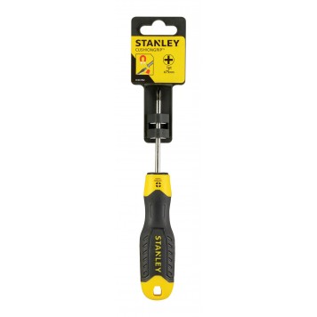 Отвёртка 0-64-932 крестовая "Cushion Grip" РН1х75 мм STАNLEY-1