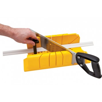 Стусло 1-20-600 для плотницких работ пластиковое 300 х 130 х 80 мм с ножовкой 350 мм STАNLEY-8