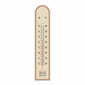 Сувенир Термометр комнатный деревянный Д-7