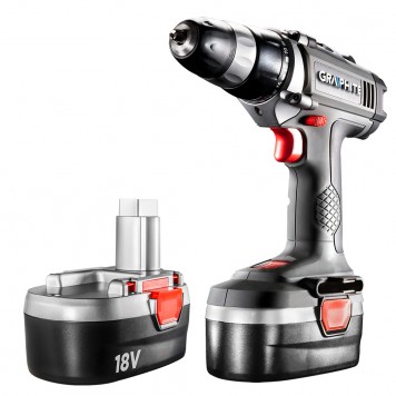Шуруповёрт 58G127 с 2-мя аккумуляторами 18V 1.7Ah GRAPHITE-5