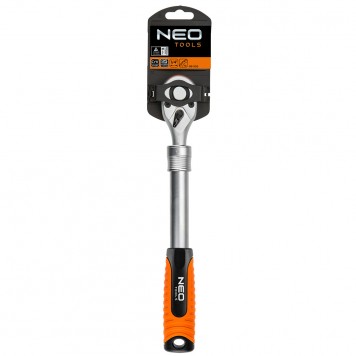 Трещотка 08-502 для головок 1/4, 150-200 мм NEO-1