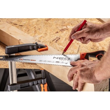 Ножовка 41-131 по дереву, 400 мм, 7TPI NEO-4