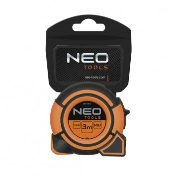 Рулетка 67-173 стальная лента 3 м x 16 мм NEO-1