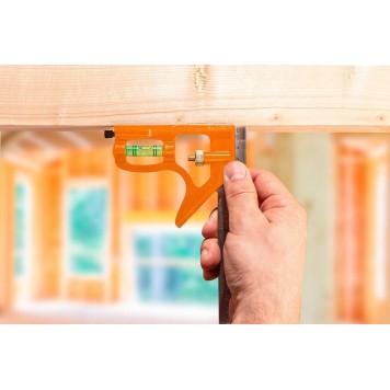 Линейка 72-126 с уровнем многофункциональная 60см, нержавеющая сталь NEO-2