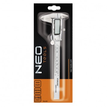 Штангенциркуль 75-011 цифровой 150 мм, нержавеющая сталь NEO-2