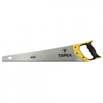 Ножовка 10A452 по дереву Shark 500 мм, 11TPI TOPEX