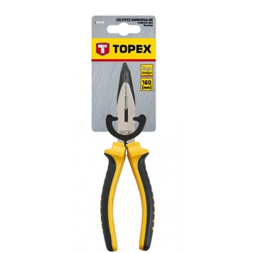 Тонкогубцы 32D103 удлиненные изогнутые 160 мм ТОРЕХ-1