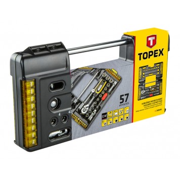 Набор 39D345 насадки с держателем 57 шт. TOPEX-1