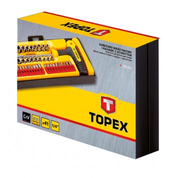 Набор 39D369 бит и головок 1/4" ТОРЕХ-1