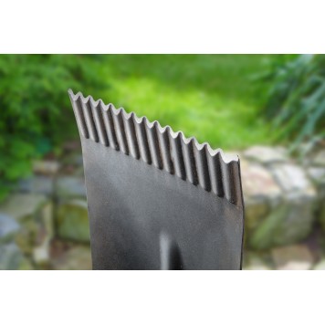 Лопата 15G002 прямой штык, деревянный черенок VERTO-2