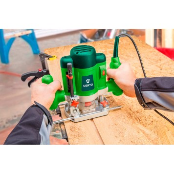 Фрезер 52G710 ручной 1200Вт патрон 6,8мм VERTO-3