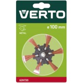 Щётка 62Н720 для дрели шлифовальная D100 мм VERTO
