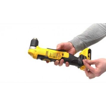 Дрель DCD740N-XJ 18.0В XR аккумуляторная безударная угловая б/бат и ЗУ DEWALT-2