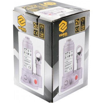 Домкрат 80012 гидравлический Бутылочный 2т 148-276 мм-1