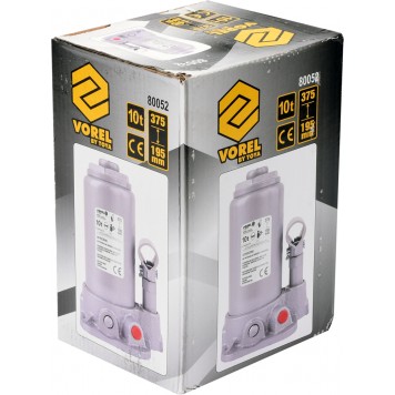 Домкрат 80052 гидравлический Бутылочный 10т 195-375 мм-1