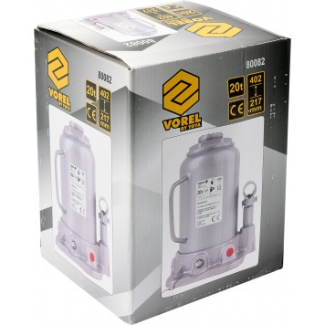 Домкрат 80082 гидравлический Бутылочный 20т 217-402 мм-1