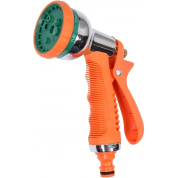 Пистолет-распылитель 89191 металлический 7-режимов, к шлангу 1/2 FLO-1