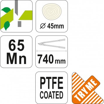 Сучкорез 99116 садовый 740 мм FLO-1