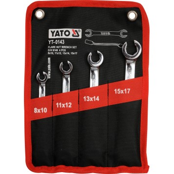 Набор YT-0143 разрезных ключей 4 шт. YATO