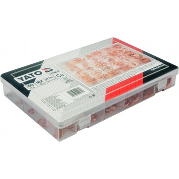 Набор YT-06872 медных шайб 300 шт. YATO-1