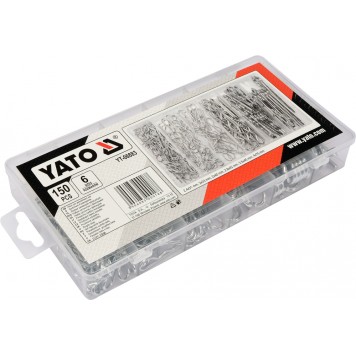 Набор YT-06883 шплинтов с фиксацией, 150 предметов YATO-2