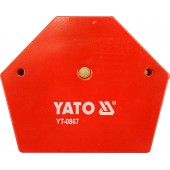 Магнитная YT-0867 струбцина для сварки 111 х 136 х 24 мм, 34 кг YATO