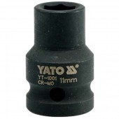 Головка YT-1001 ударная 6-гранная, 1/2, 11 мм YATO