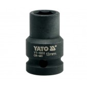 Головка YT-1002 ударная 6-гранная, 1/2, 12 мм YATO