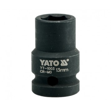 Головка YT-1003 ударная 6-гранная, 1/2, 13 мм YATO