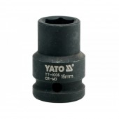 Головка YT-1006 ударная 6-гранная, 1/2, 16 мм YATO