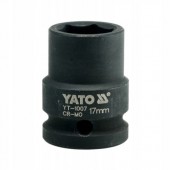Головка YT-1007 ударная 6-гранная, 1/2, 17 мм YATO