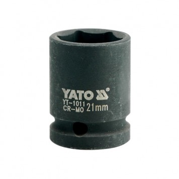 Головка YT-1011 ударная 6-гранная, 1/2, 21 мм YATO