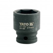 Головка YT-1017 ударная 6-гранная, 1/2, 27 мм YATO