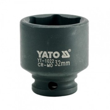 Головка YT-1022 ударная 6-гранная, 1/2, 32 мм YATO
