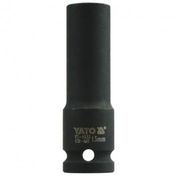 Головка YT-1033 торцевая ударная глубокая 6-гранная, 1/2, 13 мм YATO