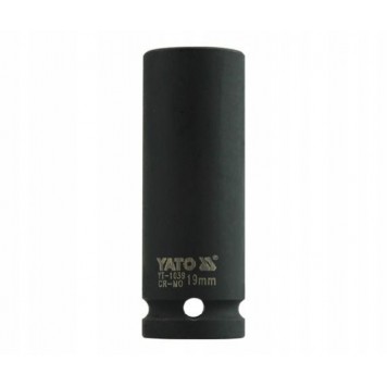Головка YT-1039 торцевая ударная глубокая 6-гранная, 1/2, 19 мм YATO