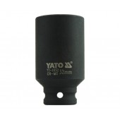 Головка YT-1052 торцевая ударная глубокая 6-гранная, 1/2, 32 мм YATO