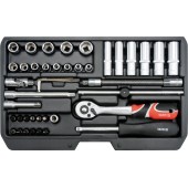 Набор YT-14481 головок 1/4", 42 предмета XS YATO