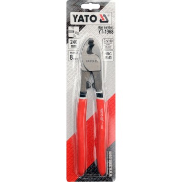 Кабелерез YT-1968 240 мм, макс. d-8 мм YATO-1