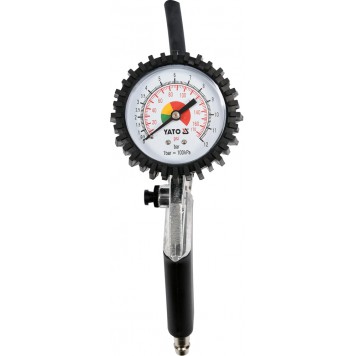 Пневмопистолет YT-2370 с манометром для подкачки YATO-2