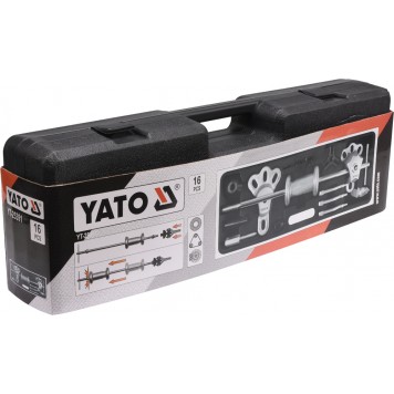 Набор YT-25391 съемников ступиц и подшипников 16 пр YATO-3