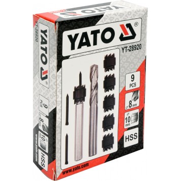 Набор YT-28920 для высверливания точечной сварки YATO-2