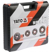 Набор YT-29001 сантехника (клуппы 3/8", 1/2", 3/4", 1") 5 предметов YATO