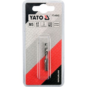 Сверло-метчик YT-44842 М5 HEX YATO-1