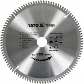 Диск YT-6095 пильный по алюминию 250 х 30 х 100T YATO