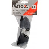 Очки YT-73760 защитные открытые серые с дужками YATO Очки YT-73760 защитные открытые серые с дужками YATO