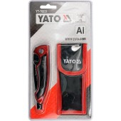 Нож YT-76031 складной с битами YATO