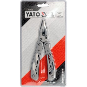 Мультиинструмент YT-76043 многофункциональный 9 в 1 YATO-3