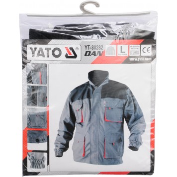 Рабочая YT-80282 куртка DAN размер L YATO-6