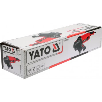 Угловая шлифмашинка YT-82102 2200 Вт, 230 мм YATO-4